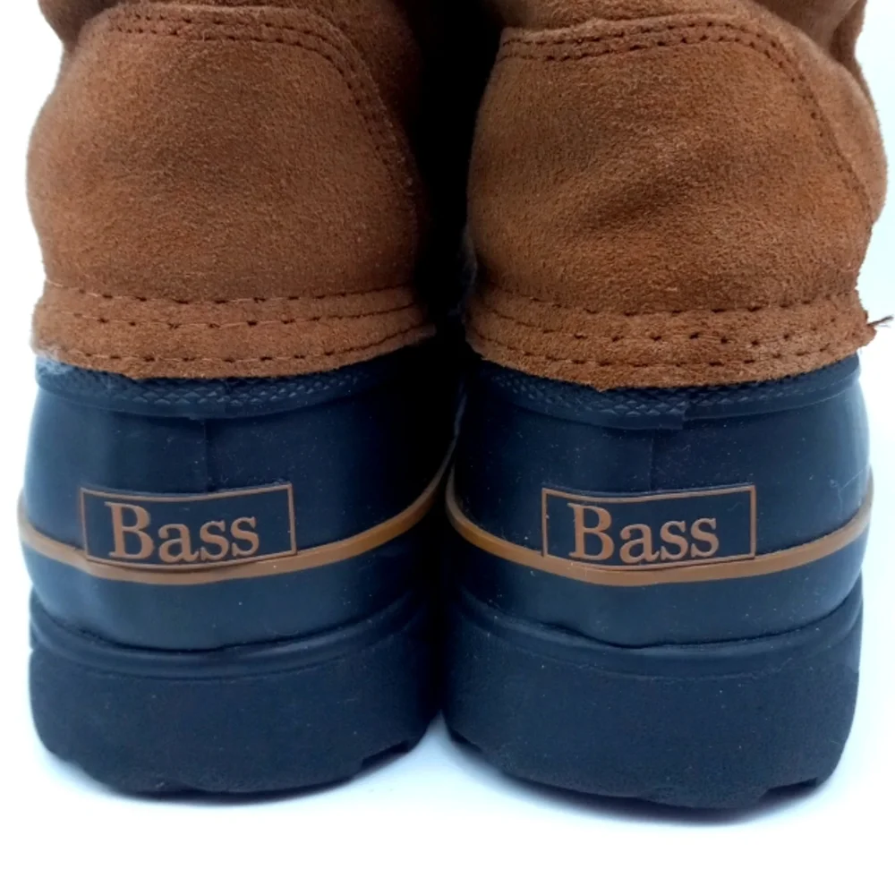 BASS CARIBOU SHERPA LEATHER WINTER BOOT